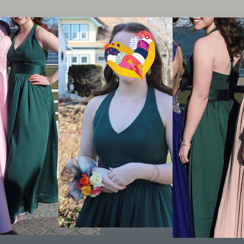 Emerald Green Prom Dress